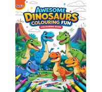 Awesome Dinosaurs Colouring Fun