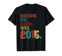 Awesome Epic Legend Since 2015 11 Years Old 11th Birthday Camiseta