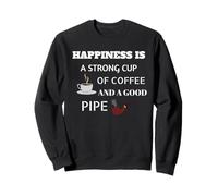 Awesome Happiness Is A Good Pipe, Pipe Smoker Camiseta de Regalo Sudadera