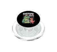 Awesome Like My Daughter Dinosaurio T-Rex Papá Día del Padre PopSockets PopGrip para MagSafe