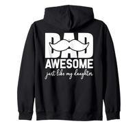 Awesome Like My Daughter Men Funny Fathers Day Dad Birthday Sudadera con Capucha