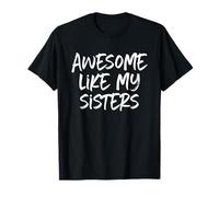 Awesome Like My Sisters Cool Camiseta
