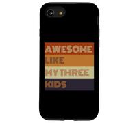 Awesome Like My Three Kids - Camiseta para el día del padre Carcasa para iPhone SE (2020) / 7 / 8