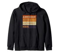 Awesome Like My Three Kids - Camiseta para el día del padre Sudadera con Capucha