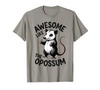Awesome Like The Opossum Funny Animal Lover Design Camiseta