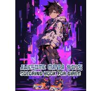 Awesome Manga Boys Coloring Book for Girls: Fashion-Inspired Character Designs with Unique Streetwear and Layered Outfits