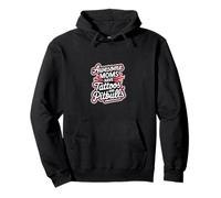 Awesome Moms Have Tattoos And Pitbulls Mamá tatuada ------- Sudadera con Capucha