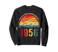 Awesome Since 1956 Vintage Style Born in 1956 Birthday Mens Sudadera