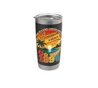 Awesome Since 1994 Vintage Beach Tropical 32nd Birthday Vaso térmico de acero inoxidable de doble pared
