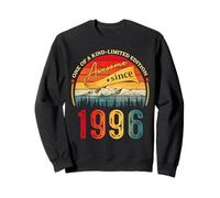 Awesome Since 1996 Vintage Style Born in 1996 Birthday Mens Sudadera