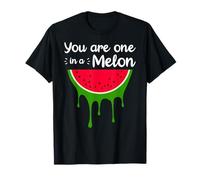 Awesome Summer Pet Cat Fruits One in a Melon Watermelon Camiseta