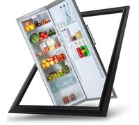 AWFOM Junta de Puerta Frigorífico Nevera Universal Sello Magnético para Puerta De refrigerador y Congelador,Negro