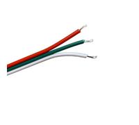 AWG Shielded CNC Wire (en inglés) Cable conector 3528 5050 de 2, 3, 4 y 5 pines, de 5 a 100 m(3pin,10m)