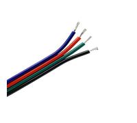 AWG Shielded CNC Wire (en inglés) Cable conector 3528 5050 de 2, 3, 4 y 5 pines, de 5 a 100 m(4pin,20m)