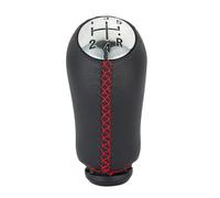 AWGNTQQ Pomos de Palanca de Cambios Para CLIO Para MK3 Para MEGANE 2 Para SCENIC 2 Perilla Cambio Marchas Cabeza Palanca Manija Coche 5 Velocidades Accesorios Interiores(Red line 5 Speed)