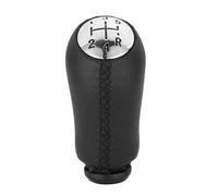 AWGNTQQ Pomos de Palanca de Cambios Para CLIO Para MK3 Para MEGANE 2 Para SCENIC 2 Perilla Cambio Marchas Cabeza Palanca Manija Coche 5 Velocidades Accesorios Interiores(Black line 5 Speed)