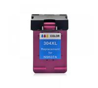 AWGSRZIU Tinta Compatible HP304XL N9K08AE N9K07AE para impresoras DeskJet 2620 2630 2632 5030 5020 5032 3720 3730 5010(CL)