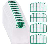 Awinker Kit de bolsas de filtro de repuesto para Vorwerk Folletto VK 200 VK 220 VK 220S 9 piezas
