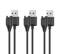 AWINNER Compatible con cable de carga Garmin (paquete de 3)