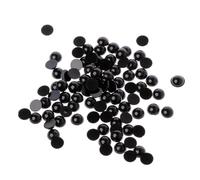 AWJUWHBJ 100 ojos negros de 6 a 18 mm para oso para muñeca animal marioneta C ojos coloridos