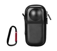 AWJUWHBJ Bolsa protectora de almacenamiento para cámaras 360º, ajuste preciso, carcasa reforzada y funda interior de viaje a prueba de arañazos, Black