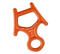 AWJUWHBJ Carabina para escalada en roca, 8 formas de aparejos de aluminio, dispositivo de seguridad para escaladores profesionales, aleaciones de aluminio, descensor