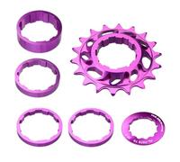 AWJUWHBJ Cassettes - Ruedas libres para bicicleta de montaña, ruedas libres de alta resistencia, 18T, rueda de inercia de una sola velocidad, fácil de instalar, accesorio de ciclismo