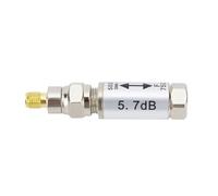 AWJUWHBJ Convertidor de impedancia de alta frecuencia TPS54362 de 0 a 3,5 GHz hembra a conector F macho para aficionados electrónicos