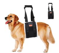 AWJUWHBJ Correa de asistencia para mascotas, diseño antitirones, tela Oxford reforzada, longitud ajustable para perros, actividades al aire libre, equipo de asistencia para perros
