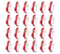 AWJUWHBJ Elegante bandeja de papel desechable con temática navideña para servir alimentos, para fiestas, esencial para aperitivos, aperitivos, bandejas de comida