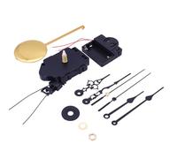 AWJUWHBJ Juego completo de mecanismo de reloj de repuesto con campanillas, caja de música y péndulos, 2 juegos de manecillas de reloj, piezas de movimiento, caja de música, mecanismo de reloj