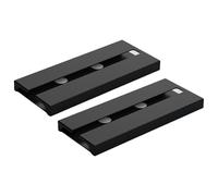 AWJUWHBJ Juego de 2 soportes para copas sin taladrar con adhesivo fuerte, solución de almacenamiento eficiente para suministros de cocina, soportes de vidrio colgantes