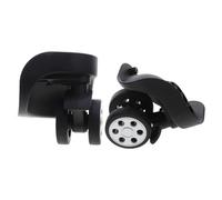 AWJUWHBJ Maleta de repuesto para maletas de doble fila izquierda y derecha, parte de rueda para maletas, Black