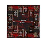 AWJUWHBJ Mantel de adivinaciones, constelaciones, astrología, tarots, cartas, altares, tela, adivinaciones, juego de mesa, accesorio, constelaciones, patrón, tarots, carta, espiritual