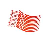 AWJUWHBJ Pegatinas reflectantes para llantas de bicicleta de carretera, calcomanías reflectantes para el cuerpo de las bicicletas, accesorios duraderos