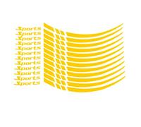 AWJUWHBJ Pegatinas reflectantes para llantas de bicicleta de carretera, calcomanías reflectantes para el cuerpo de las bicicletas, accesorios duraderos