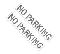 AWJUWHBJ Plantilla de marcado de zona de 89 x 15.8 pulgadas, plantillas de restricción de estacionamiento de gran tamaño, plantillas de silicona flexibles para calzadas, plantilla reutilizable para