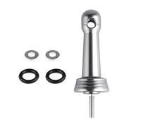 AWJUWHBJ Soporte de carrete de inserción/tornillo para rueda de pesca, balanceadores de carrete de pesca de aluminio con anillos de goma, equipo de pescadores