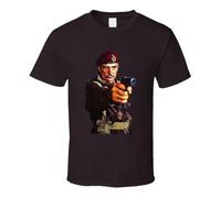 AWMZGMZ00 A Bridge Too Far Sean Connery T Shirt Black XL