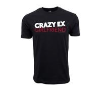 AWMZGMZ00 Crazy Ex-Girlfriend Logo T-Shirt Black XL
