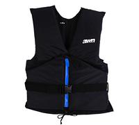 AWN Chaleco de Regata Black Edition 50 N - Seguridad y Flotante para Kayak, Suba, Windsurf, Cometa - 90-120 kg