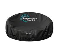 Awnic Funda impermeable para isla solar, resistente a la intemperie, redonda, tejido Oxford 420D (diámetro 190 x 90/48 cm)