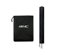 AWNIC Funda Protectora Tendedero Rotary Impermeable y Resistente a Los Rayos UV 420D Cubierta Rotativa de Líneas de Lavado con Cordón de Cremallera 170x16x16 cm