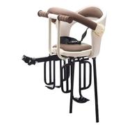 AwnsIMfreien Asiento de Bicicleta para niños, Asiento de Bicicleta para niños de 1 a 6 años, Brown Mountain con instalación sin Bastidor y diseño antienredos de pies, niño pequeño