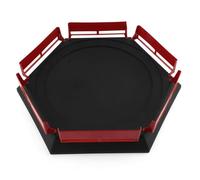 AwnsIMfreien Burst Battle Top Arena, Estadio de Juego de Batalla de plástico con barandilla para batallas intensas con peonza y Juguete fácil de Montar para Juegos Infantiles, Juego de ráfaga