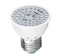 AwnsIMfreien Plantas Flores Crecen Luz, Espectro Luz de Planta Lámpara de Crecimiento de Plantas Bombilla de Crecimiento de 80 LED LED Espectro Completo E27, Bombilla de