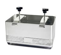 AwnsIMfreien Prensa de Tofu de Acero Inoxidable, Prensa de Tofu, Molde de Acero Inoxidable y Kit de Queso paneer para colador de Yogur Firme casero, Incluye Bandeja de Drenaje y paño, XL, Molde