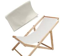 AwnsIMfreien Tela de Repuesto para Tumbona, Tela Oxford de 45 x 17 Pulgadas, Repuesto de Eslinga para Tumbona, de Patio portátil Plegable para sillones de Patio