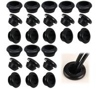 AWOGIPD 24 pcs conductos de goma, accesorios autocaravana, pasacables de goma de protección para hornillos de autocaravanas compatibles con barras de 5 mm de Dometic, Smev y Thetford