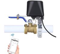 awokee Controlador de válvula inteligente WiFi, interruptor de riego, mando a distancia, función de temporizador, compatible con iOS/Android, Alexa Echo y Google Assistant